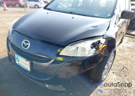 2012 Mazda Mazda5 Touring из США, поврежденный, VIN JM1CW2CL9C0116783